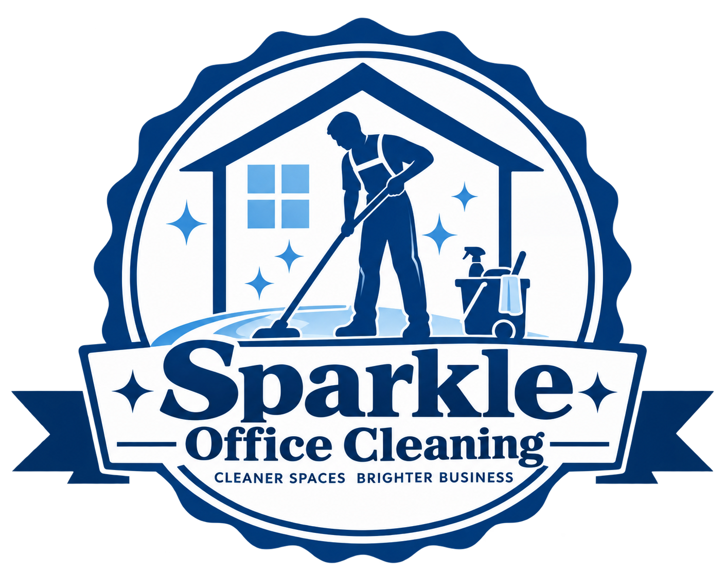 Sparkle Office Cleaning Logo